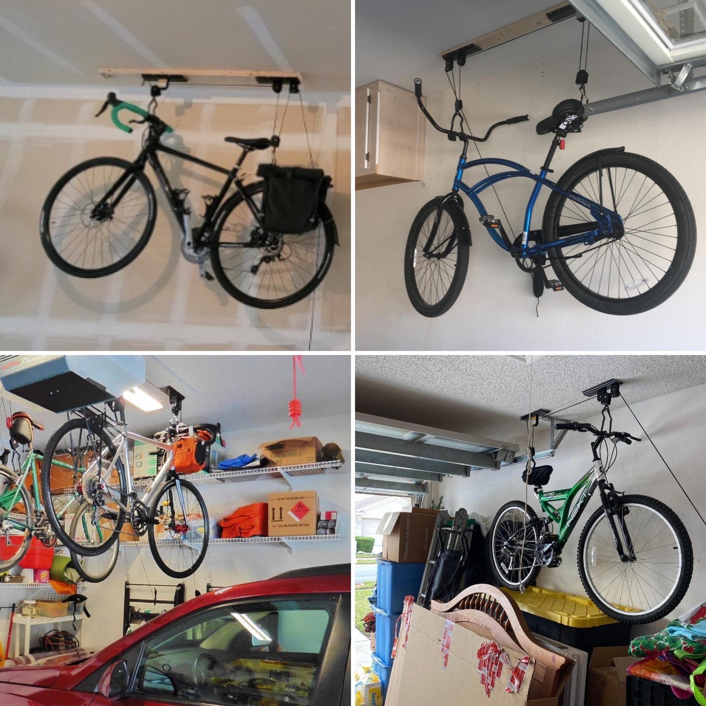 Fietslift voor fietsen, kajaks, kano’s en dakkoffers